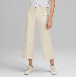 Lululemon City Sleek 5 Pocket Wide-Leg High Rise 7/8 Length Pant